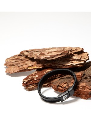 Pierre Cardin Erkek Siyah Bileklik 50325549-001