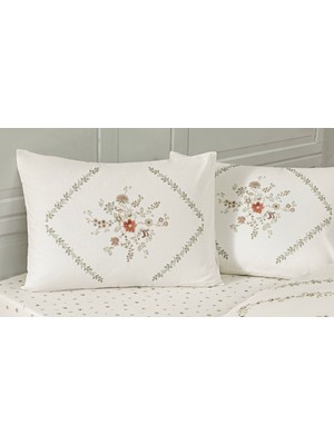 Taç Elira Model % 100 Pamuk 2'li Yastık Kılıfı 50X70 cm