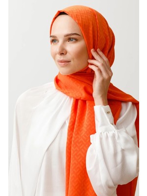 Mooncorn Z Desen Ipeksi Jakar Şal