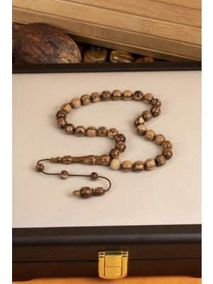 Dergah Tesbih Atölyesi El Işçiliği Küre Model Sistemi Tasarım Kokulu Öd(Ud) Ağacı Tesbih 