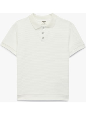 Koton Pamuklu Kısa Kollu Polo Yaka Basic Tişört