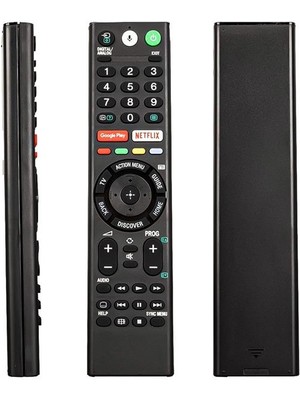 Weko Sony RMF-TX200P KD-43XF8096 KD-49XE8004 Netflix-Google Play Tuşlu Ses Komutsuz LCD Led tv Kumandası