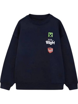 Dereff Minecraft-Creeper Sweatshirt