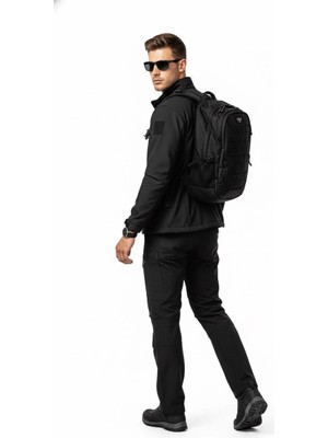 Clothbe Erkek Kışlık Softshell Outdoor Pantolon – Kalın Kumaşlı, Su ve Rüzgar Geçirmez Termal Trekking Mode