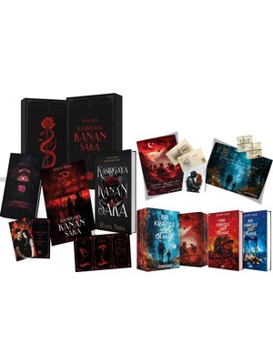 Ephesus Yayınları Kasırgaya Kanan Saka 1 Hediyeli Özel Kutu ve Bir Kibritle Yok Olmak Iki Kitaplık Özel Kutu