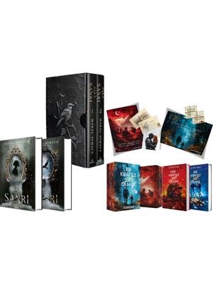 Ephesus Yayınları Saka ve Sanrı Ikili Kutu Ciltli ve Bir Kibritle Yok Olmak Iki Kitaplık Özel Kutu