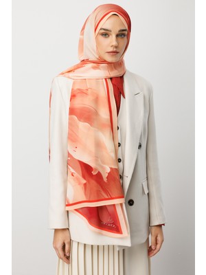 Mooncorn Pure Desen Hebei Ipek Şal