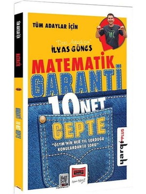 Yargı Yayınevi Yargı 2026 Tüm Adaylar İçin Matematik Garanti 10 Net Cepte İlyas