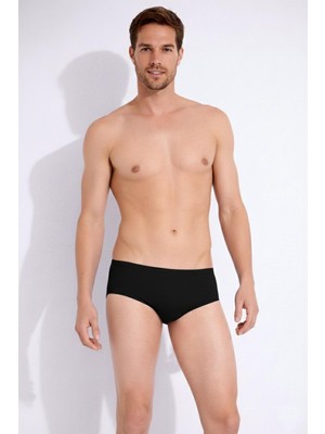 Ayyıldız 208 Erkek Siyah Slip Mayo