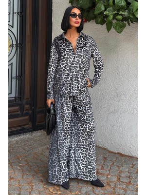 Lijuri Cosy Animal Desen Kadife Takım 9918 R10-A-K4