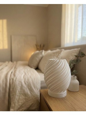 Grace Dekoratif Abajur | Masa Lambası Yatak Odası, Salon ve Ofis Aydınlatma