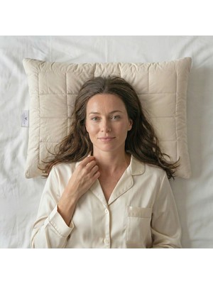 Penelope Gots Sertifikalı %100 Pamuk Kumaş Yastık 50 x 70 cm - Cotton Live Serisi