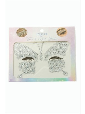 İlkyaz Fashion Kelebek Tırnak ve Yüz Süsleme Taşı