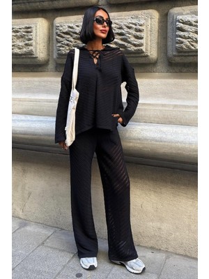 Lijuri Robin Ajurlu Kapşon Detay Takım 9889 R1-B-K5