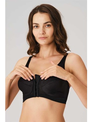 İlkyaz Fashion Arias Closet Toparlayıcı Minimizer Balensiz Desteksiz Dolgusuz Önden Açılan Sırt Destekli Medi