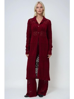 Lijuri Bridget Ajurlu Uzun Hırka Takım 9881 R1-C-K3