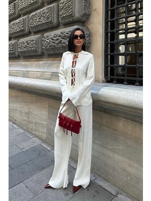 Lijuri Krysia Ip Bağlama Detay Fitilli Takım 9959 R4-B-K2