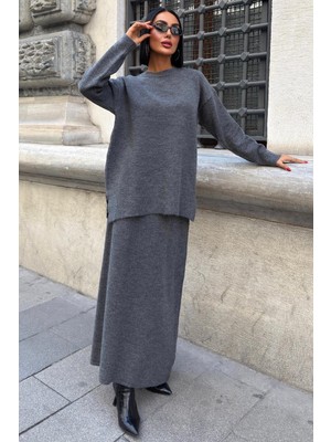 Lijuri Midi Etekli Triko Takım 10231 R1-A-K1