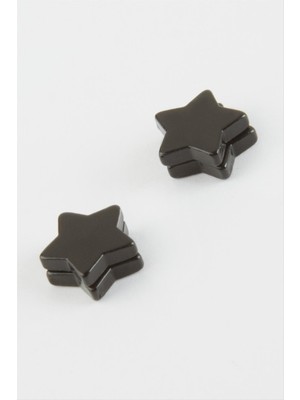 Yıldız Mıknatıslı Küpe