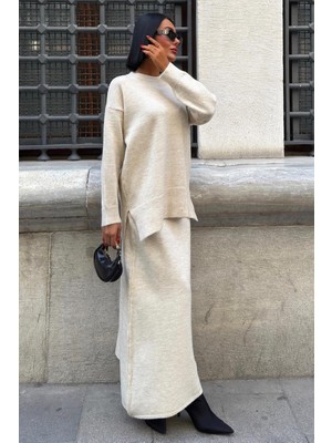 Lijuri Midi Etekli Triko Takım 10231 R1-A-K1