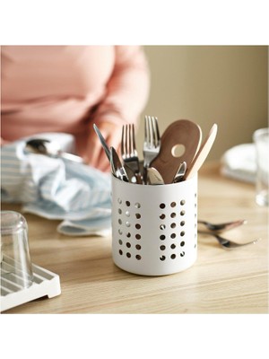 Ikea Ordnıng Çatal Bıçaklık Beyaz 13,5 cm