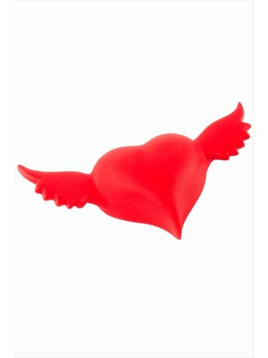 İlkyaz Fashion Işıklı Kırmızı Kanatlı Kalp LED Lamba 15 cm