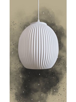 Decory Nina Tasarım Avize Yatak Odası, Mutfak, Oturma Odası Tasarım Tekli Sarkıt Avize (Plastik) E27