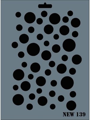 Pazarcan Rich New Seri N139 Stencil 35X25 cm