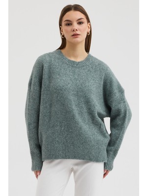 Lijuri Bisiklet Yakalı Triko Kazak 1384