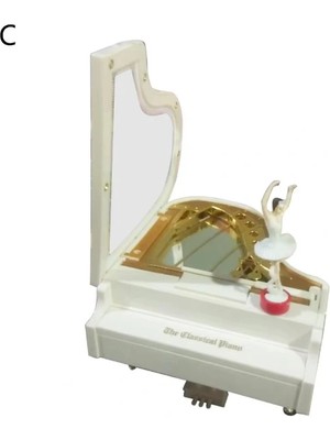 İlkyaz Fashion Balerin Figürlü Piyano Müzik Kutusu ILKYZ-KRGRS34