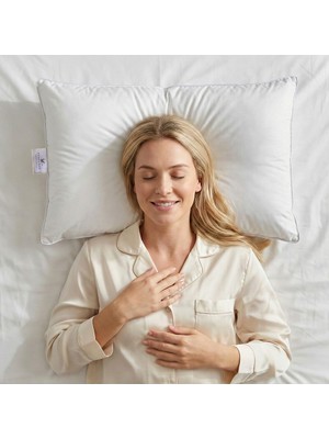 Penelope Dove Firm Kaz Tüyü Yastık 50x70+2,5 cm
