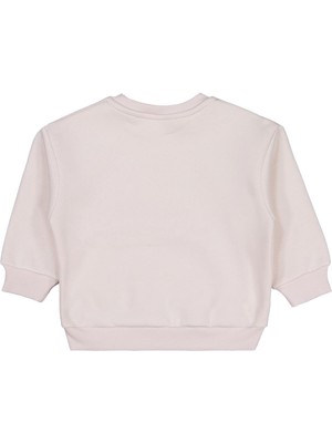 Civil Boys Üç Kafadar Baskılı-Nakışlı 2-5 Yaş Sweatshirt - Bej 4-5 Yaş