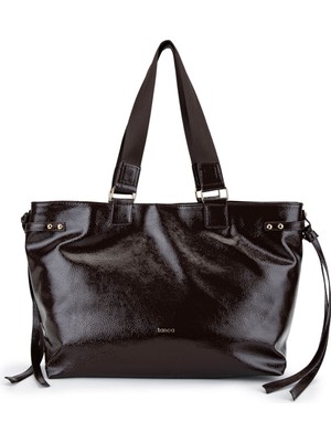 Tamer Tanca Kadın Suni Deri Kol Çantası 1003 3035 Bn Cnt SK25-26 Kahve Krsk