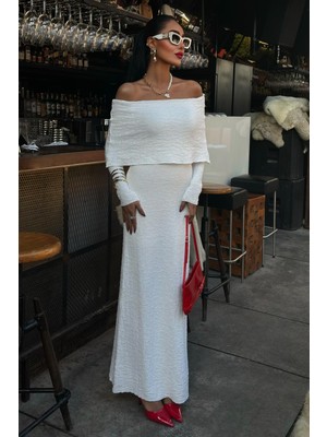 Lijuri Madonna Yaka Premimum Elbise 2828 R2-A-K2