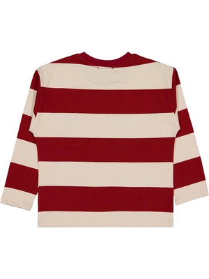 Civil Boys G Baskılı - Etiketli 6-9 Yaş Sweatshirt - Bordo 7-8 Yaş