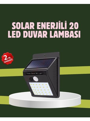 İlkyaz Fashion Kablo Gerektirmeyen Solar LED Bahçe ve Veranda Işığı ILKYZ-KRGRS34