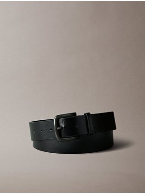 Calvin Klein Erkek Ck Round Buckle Tumbled Kemer 35MM
