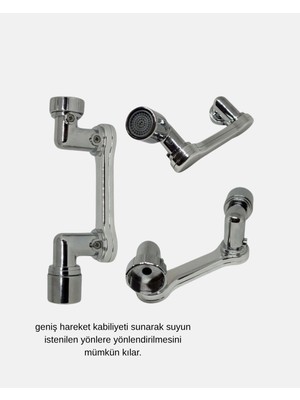 İlkyaz Fashion Dönebilir Musluk Başlığı – Lavabo Temizliği ve El-Yüz Yıkamada Maksimum Rahatlık Ilkyz-Kr