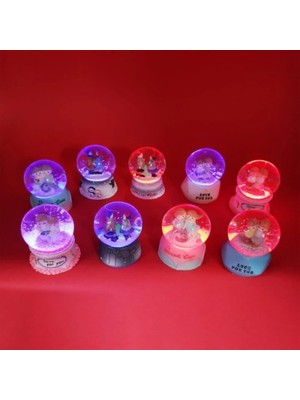 İlkyaz Fashion Dekoratif Mini Boy Sevgililer Kar Küresi ILKYZ-KRGRS34