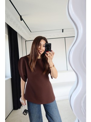 Özge Özgenç Balon Kol Bluz