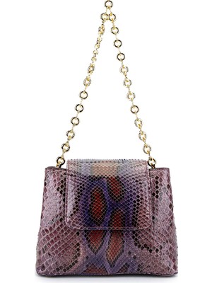 Tamer Tanca Kadın Hakiki Deri Mürdüm Kol Çantası 843 413 Bn Cnt SK25-26 Murdum Ptn