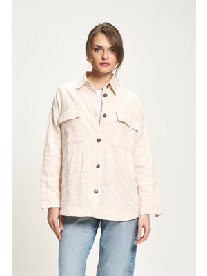 Lijuri Cep Detaylı Dokulu Gömlek 3487 R3-H-K2