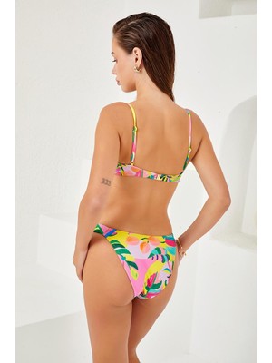 Lapieno Balenli Ince Askılı Bikini Takım