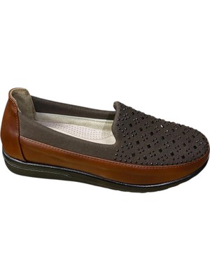 Güven Kundura Kadın Düz Taban Ortepedi Ayakkabı