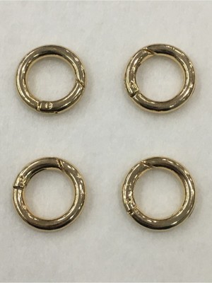 Orhan Çanta Çanta Halkası Yuvarlak Yaylı Klips 2 cm 4 Lü Set