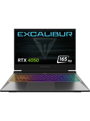 Casper Excalibur G870 I7-13620H 24 GB 500GB Rtx 4050 165HZ 15.6" Freedos Gaming Laptop G870.1362-CVA0X-C