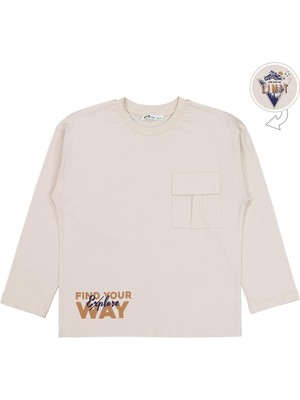 Civil Boys Lımıt Baskılı 6-9 Yaş Sweatshirt