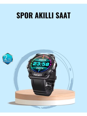 İlkyaz Fashion Spor Akıllı Saat – Nabız Ölçer, Adım Sayar ve Hareketsizlik Hatırlatıcılı ILKYZ-KRGRS34