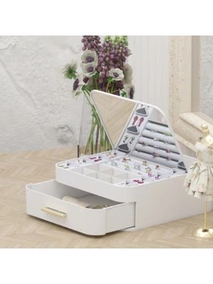 İlkyaz Fashion Aynalı Takı Organizeri ILKYZ-KRGRS34