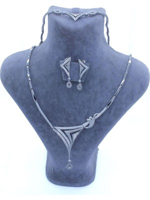 Bz Burgu Zincir Su Yolu Kadın  Set SET-142